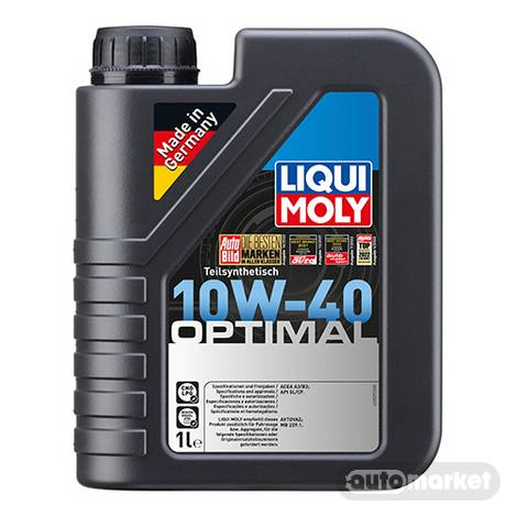Liqui Moly Optimal 10W-40 1 л.  | полусинтетическое моторное масло: фото